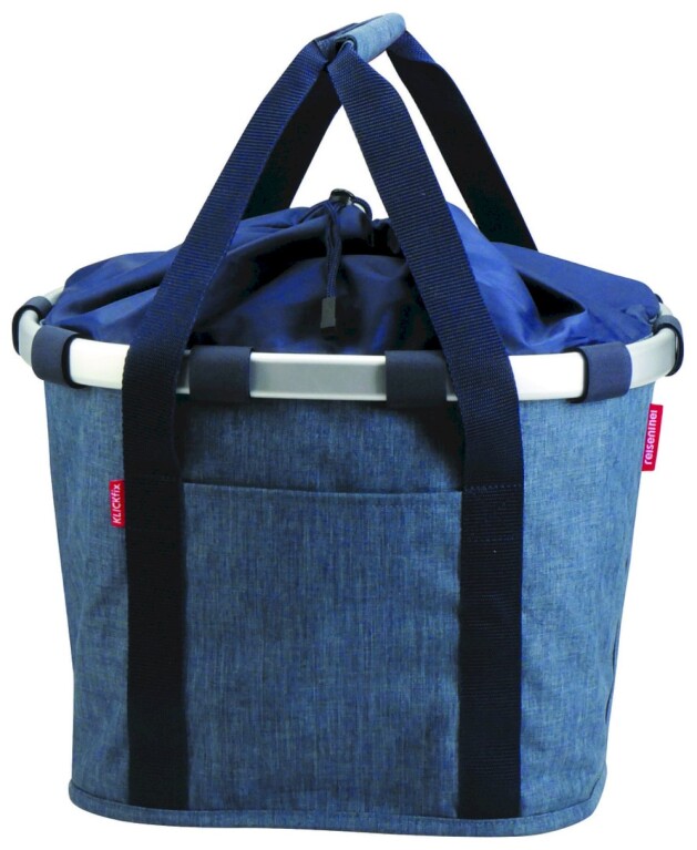 KlickFix - Reisenthel Bikebasket, Twist Blue