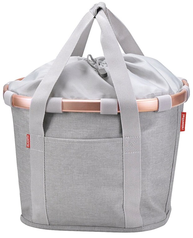 KlickFix - Reisenthel Bikebasket, Twist Sky Rose