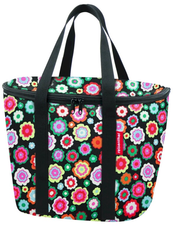 KlickFix - Reisenthel Iso Basket Bag, Happy Flowers