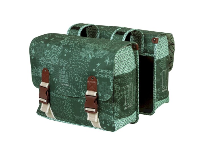 Basil - Doppelpacktasche Boheme, Waldgrün