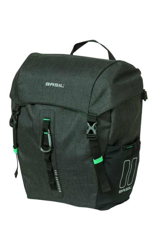 Basil - Einzeltasche Discovery 365D, Schwarz