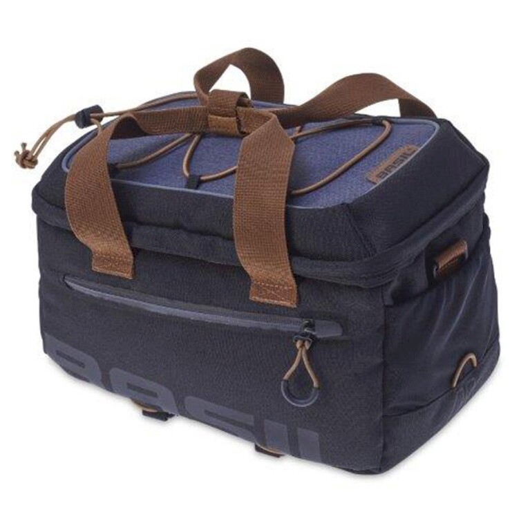 Basil - Gepäckträgertasche Miles Trunkbag, Dunkelgrau