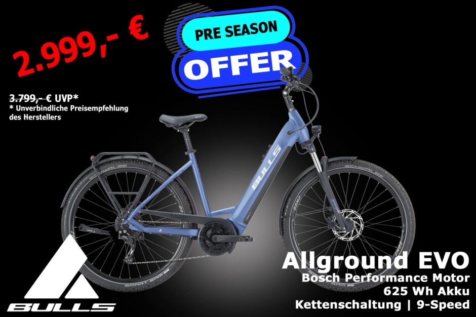 Bulls Allground EVO | 625 Wh US Blue