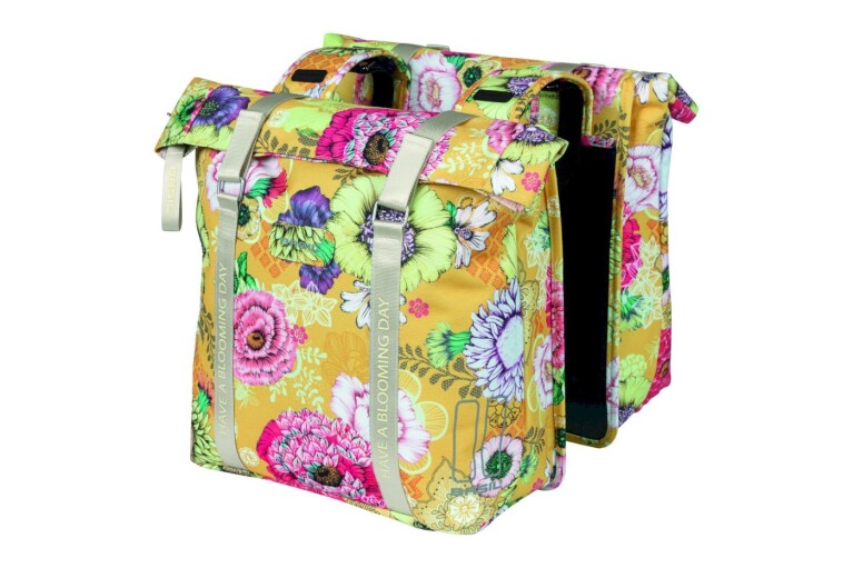 Basil - Doppelpacktasche Bloom Field, Honey Yellow