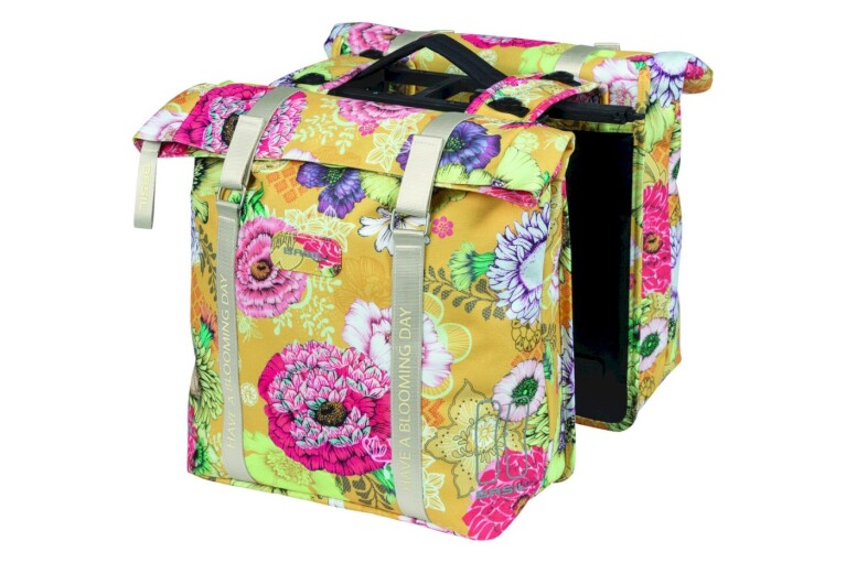 Basil - Doppelpacktasche Bloom Field MIK, Honey Yellow