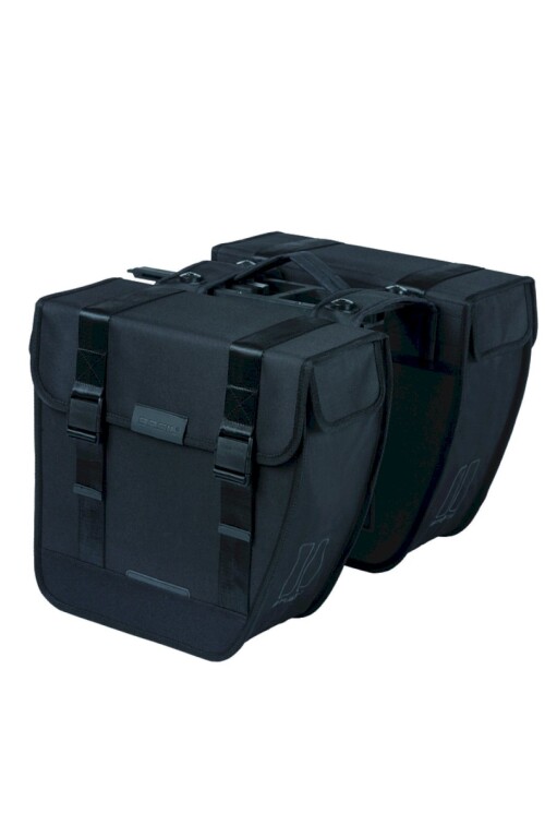 Basil - Doppelpacktasche Tour MIK, Schwarz