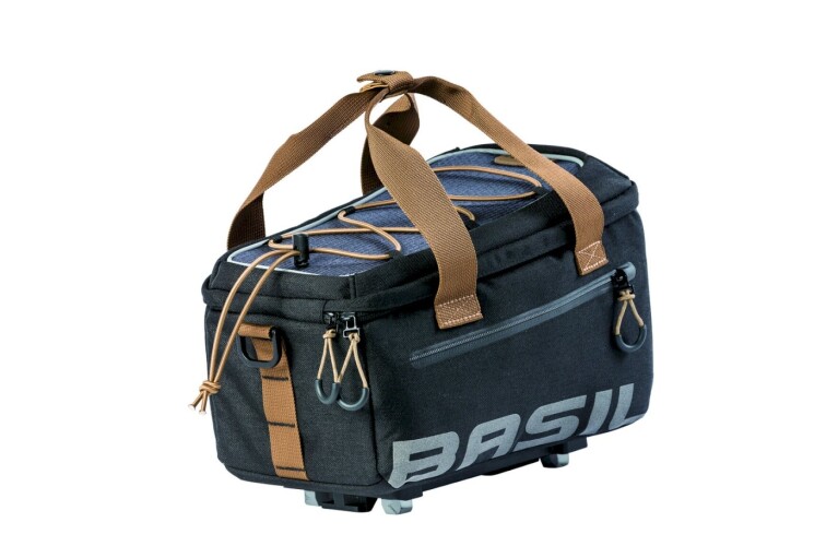 Basil - Gepäckträgertasche Miles Trunkbag MIK, Dunkelgrau