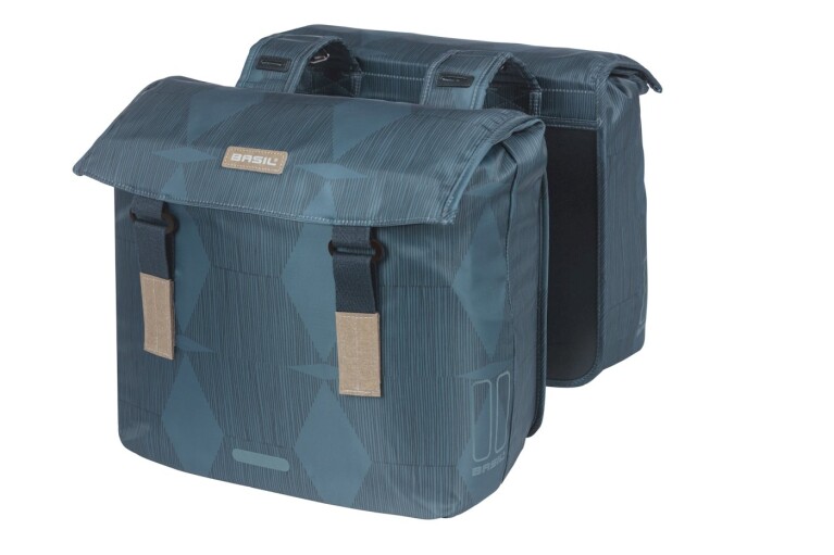 Basil - Doppelpacktasche Elegance MIK, Estate Blue