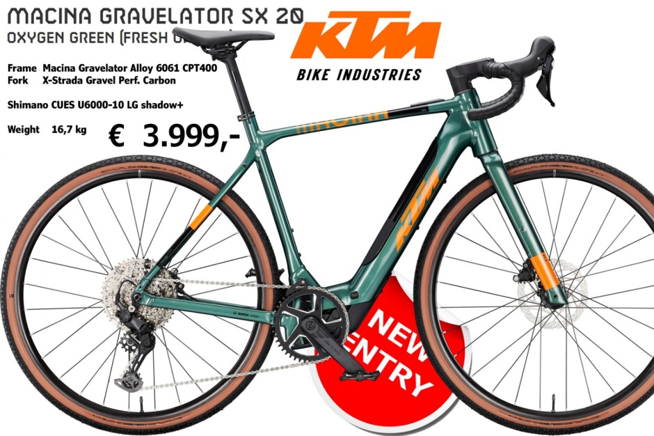KTM Macina Gravelator SX 20