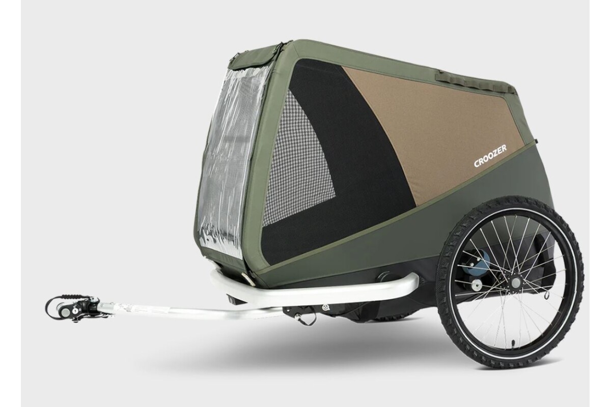 Croozer Dog Mikke Moss green incl Fahrradset