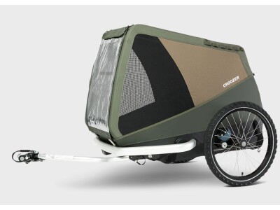 Croozer Dog Mikke Moss green incl Fahrradset