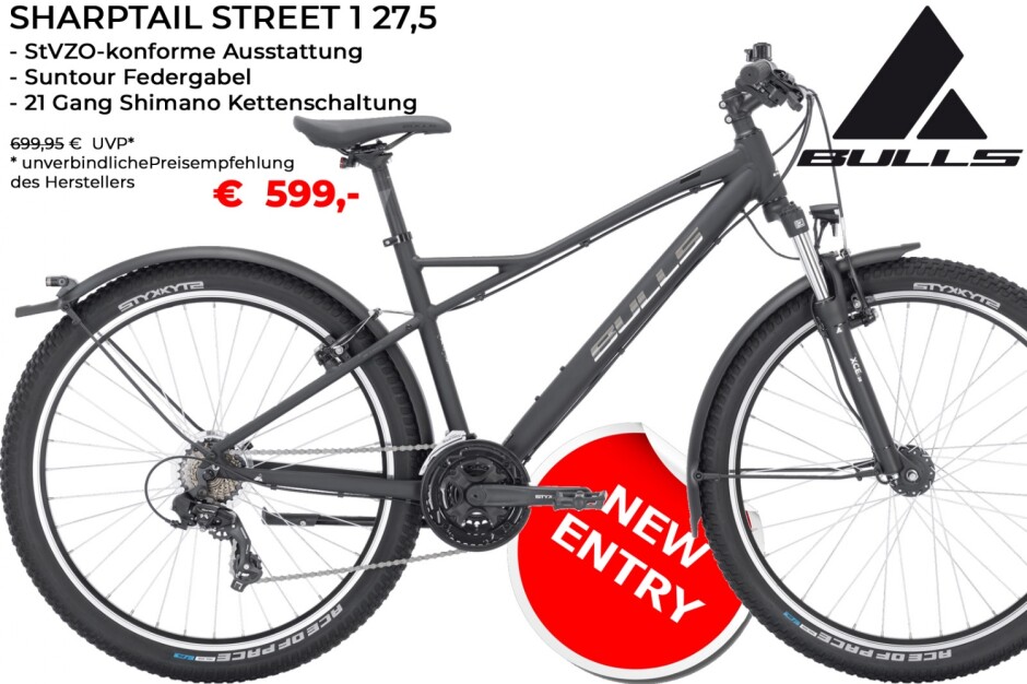 Bulls Sharptail Street 1 | 27.5