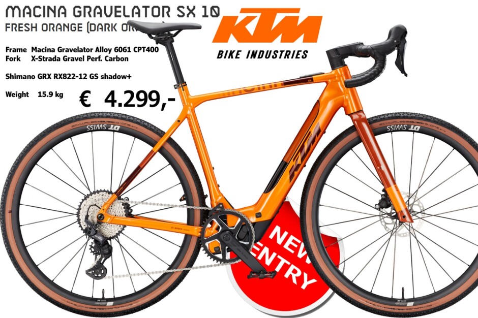 KTM Macina Gravelator SX 10