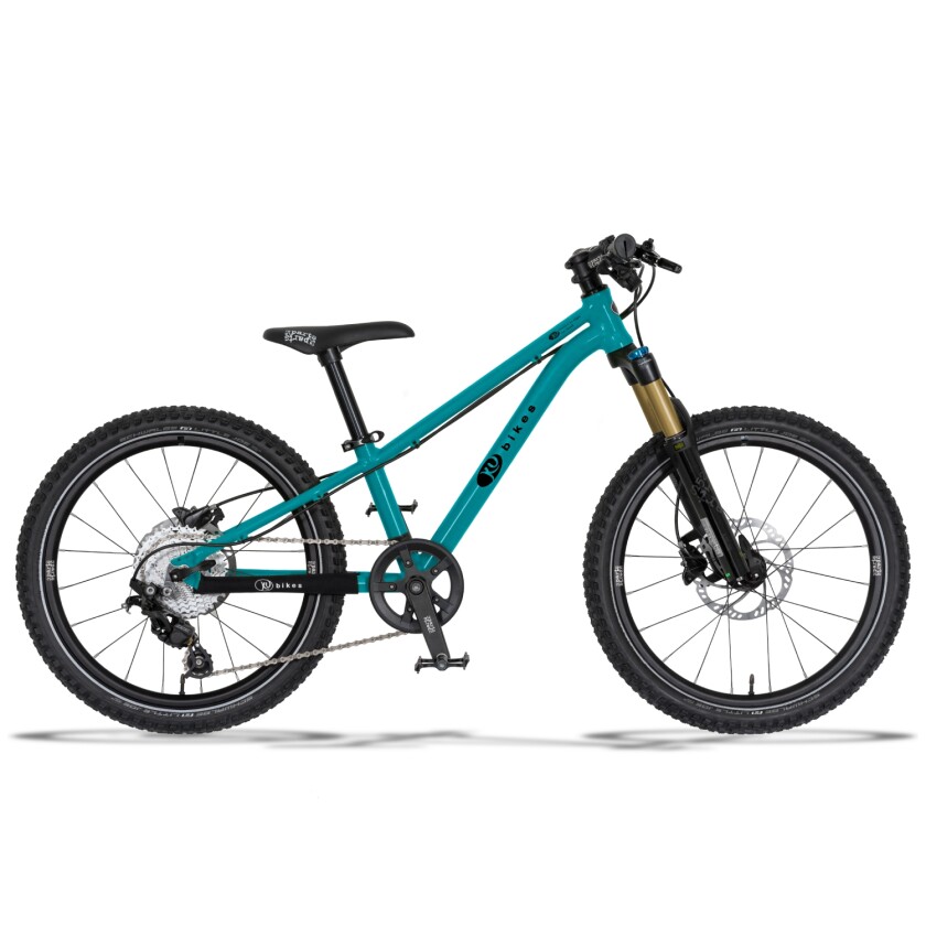 KUbikes 20" S Disc Türkis glitter