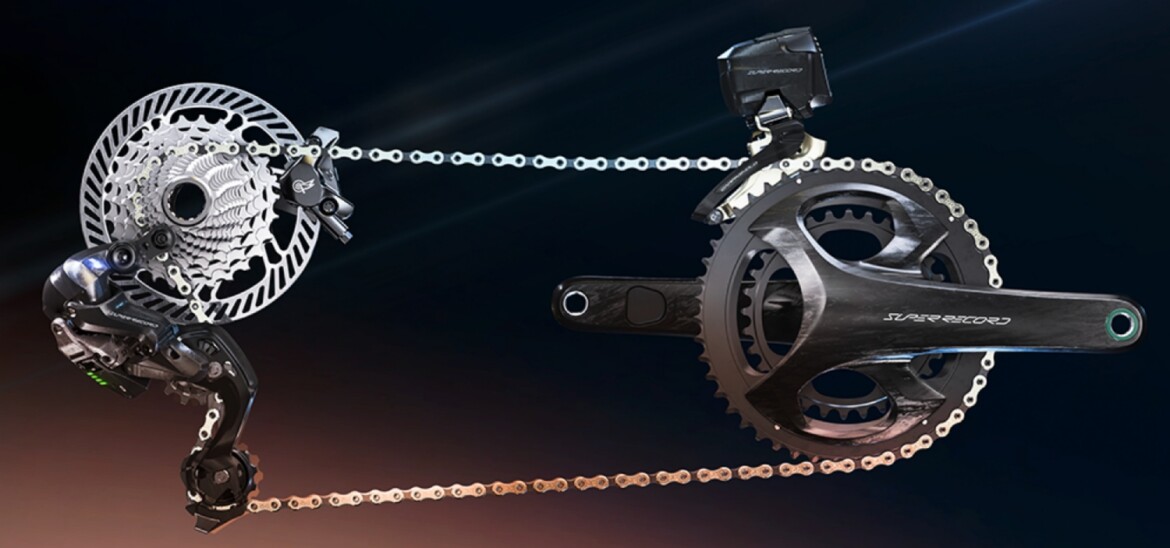 Campagnolo Super Record Wireless Gruppe Powermeter