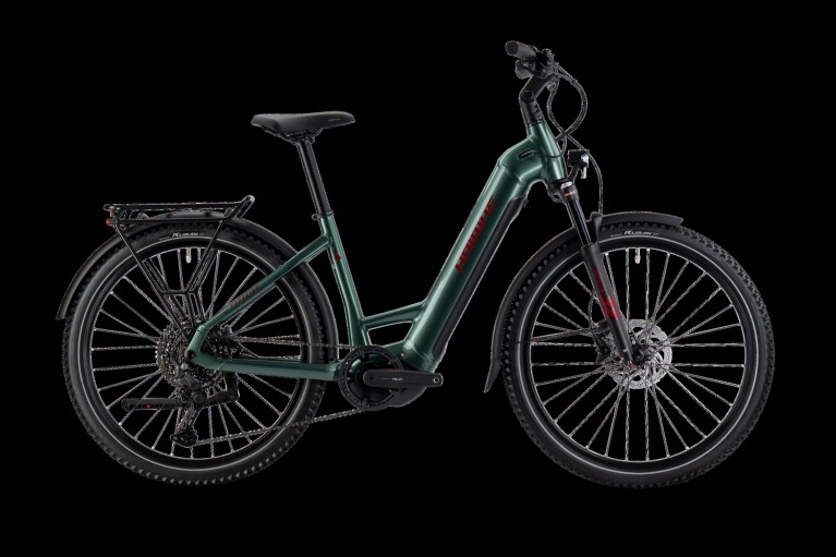 Haibike - Trekking 5 Low, Olive/Red glänzend