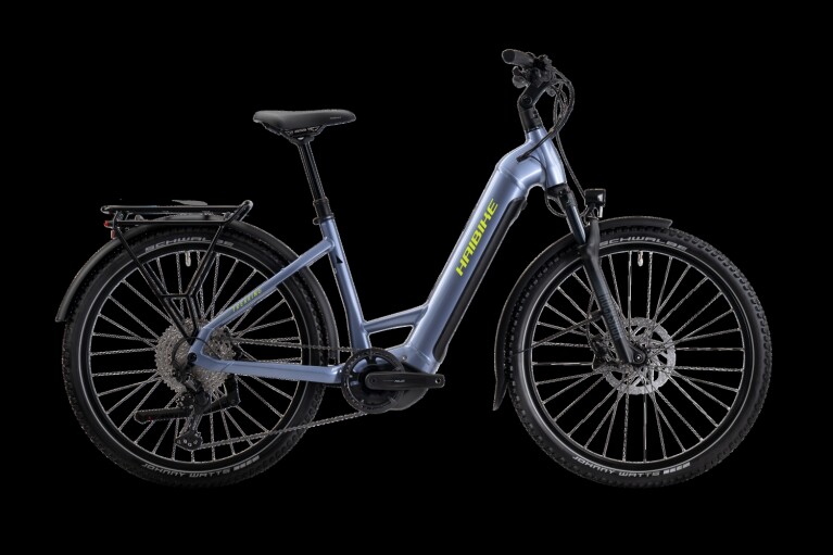 Haibike - Trekking 7.5 Low, Blue Slate/Yellow glänzend