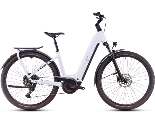 Cube Kathmandu Hybrid ONE 800 polarwhite´n´black