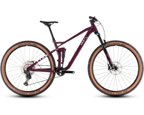 Cube Stereo ONE22 Race wine´n´grey