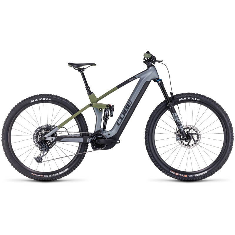 Cube Stereo Hybrid 140 HPC TM 750 flashgrey´n´olive