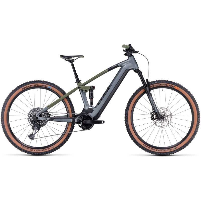 Cube Stereo Hybrid 120 TM 750 flashgrey´n´olive