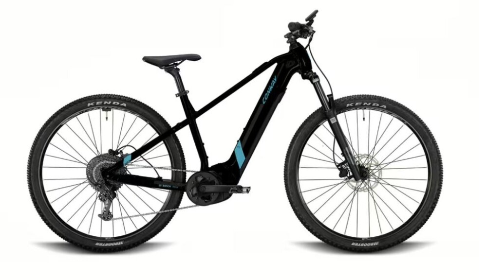Conway Cairon S 2.0 500 Wh Rh. S,M, L, XL schwarz