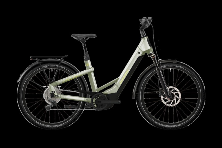 Winora - Yakun X10 Low, Ivory Green glänzend