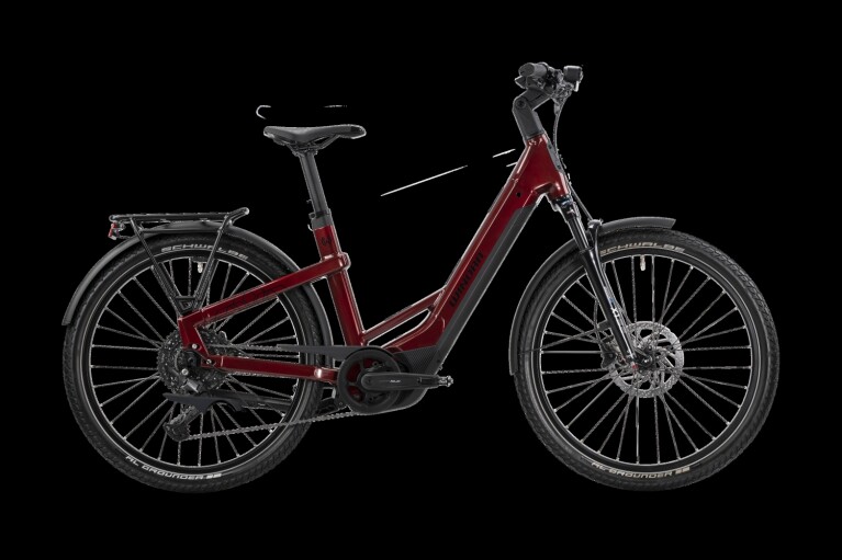 Winora - Yakun X10 Low, Warm Red glänzend