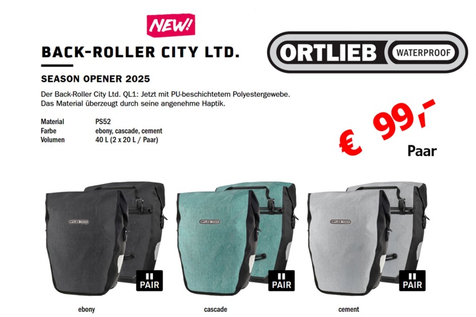 Ortlieb BACK-ROLLER CIT Y LTD.