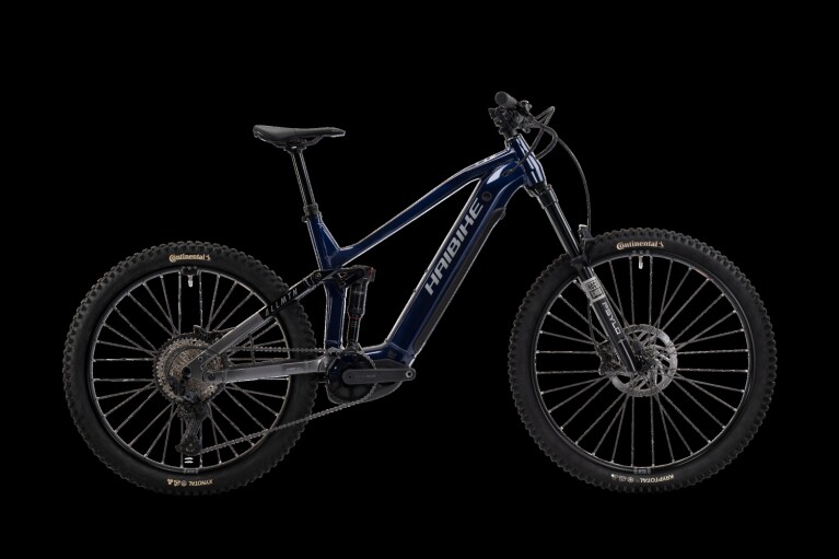 Haibike - ALLMTN 6, Ocean/Black/Orange glänzend