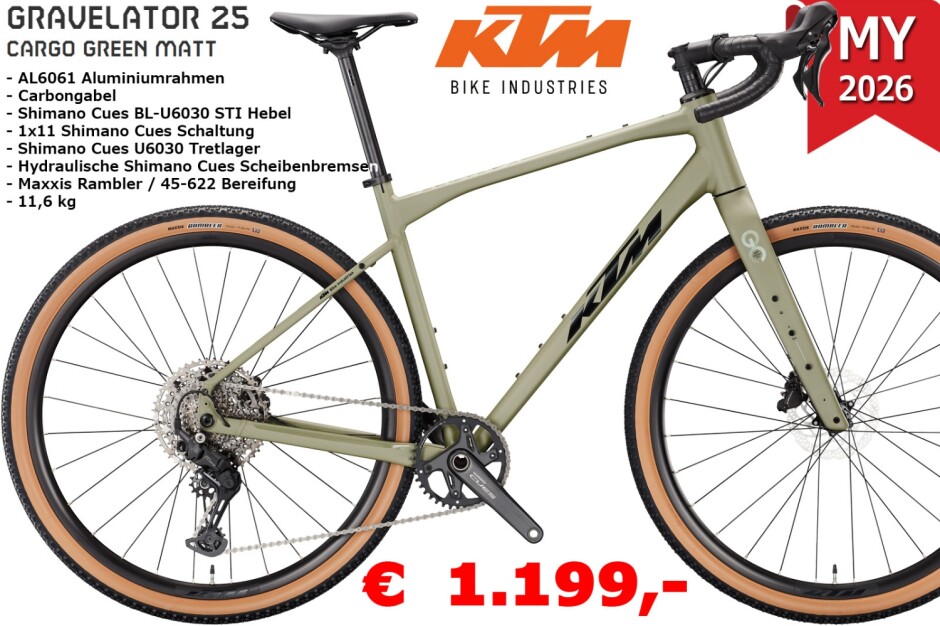KTM Gravelator 25