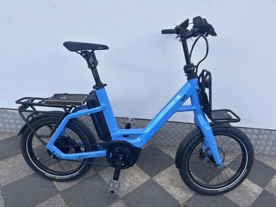 QiO Bikes Eins P-E mit Gates Riemenantrieb