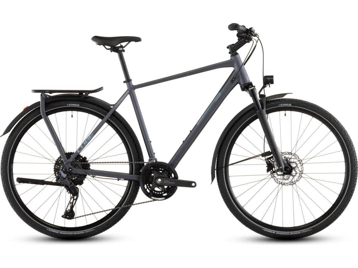 Cube Kathmandu EXC metallicgrey´n´chrome