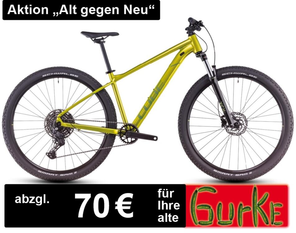 Cube - Aim SLX (flashlime-juniper)