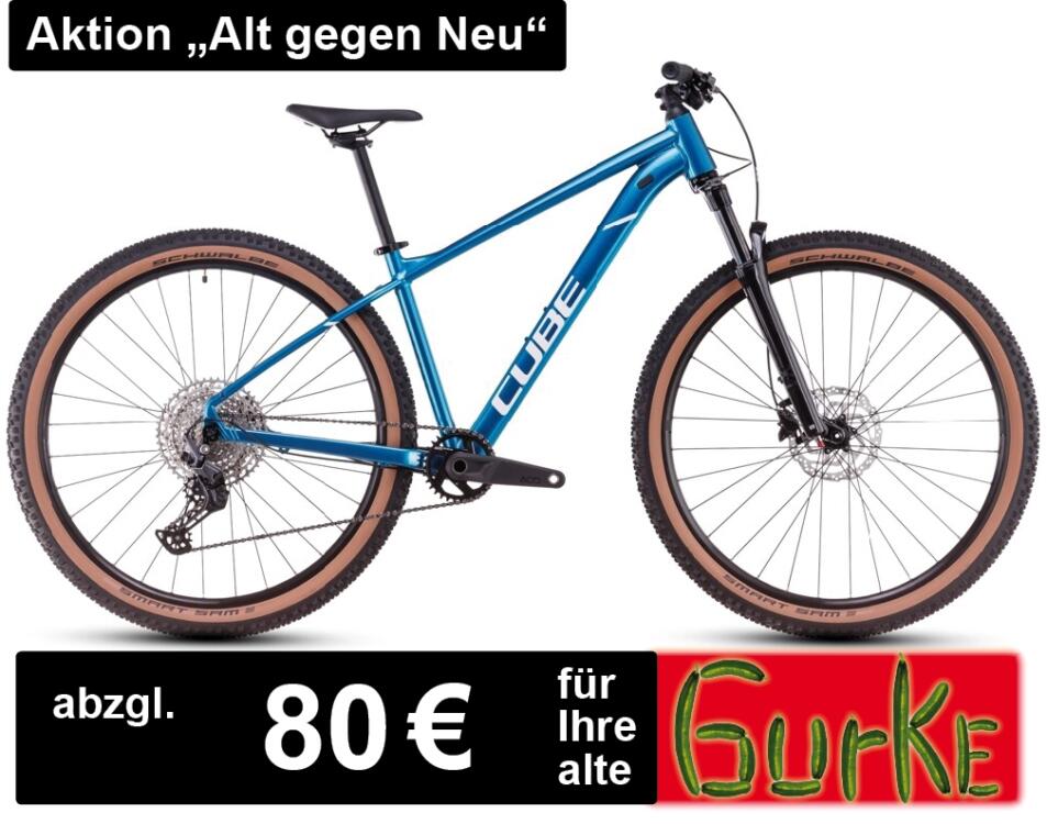 Cube - Attention Pro (metallicteal-white)