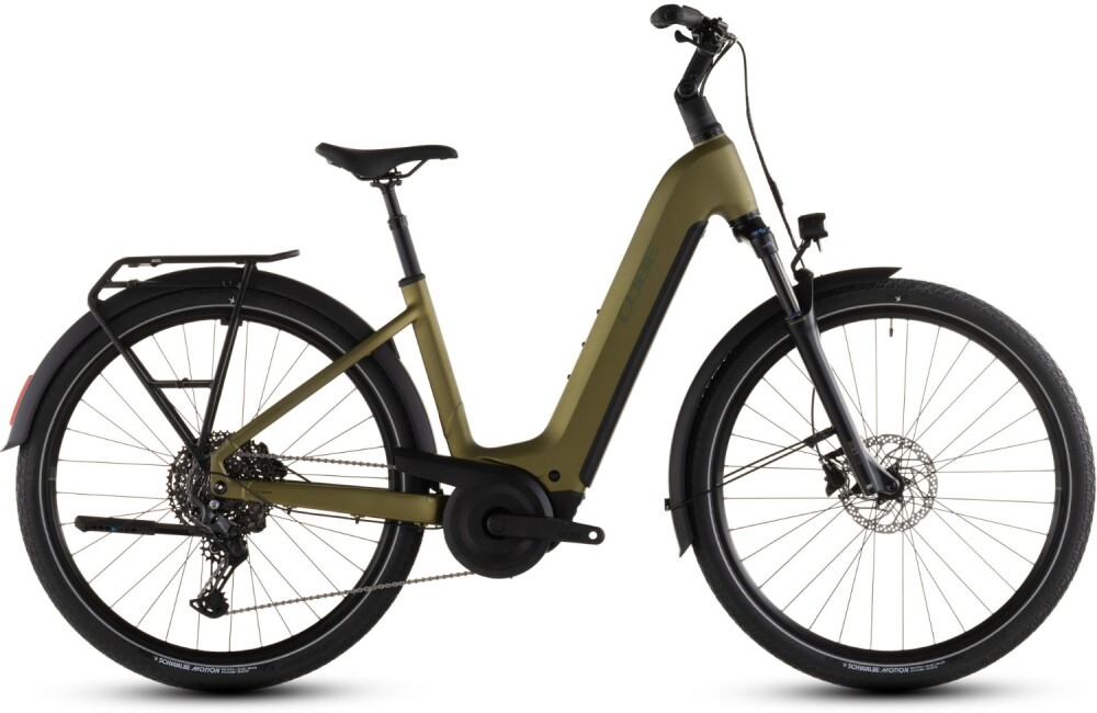 Cube - Touring Hybrid Pro 800 Easy Entry (goldenlime-black)