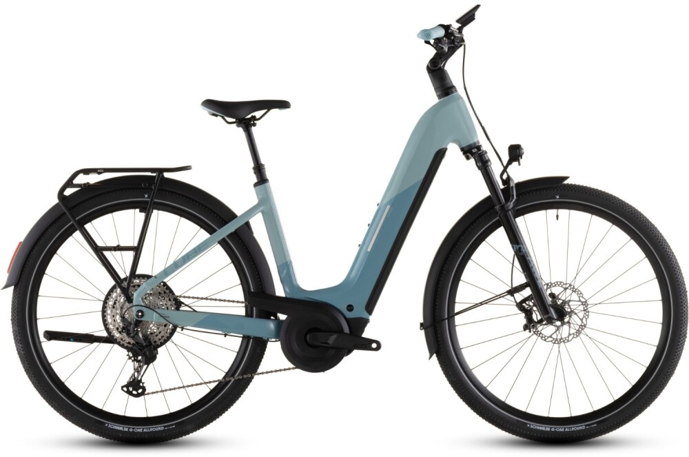 Cube - Nuride Hybrid SLX 800 Easy Entry (skylight-arubablue)