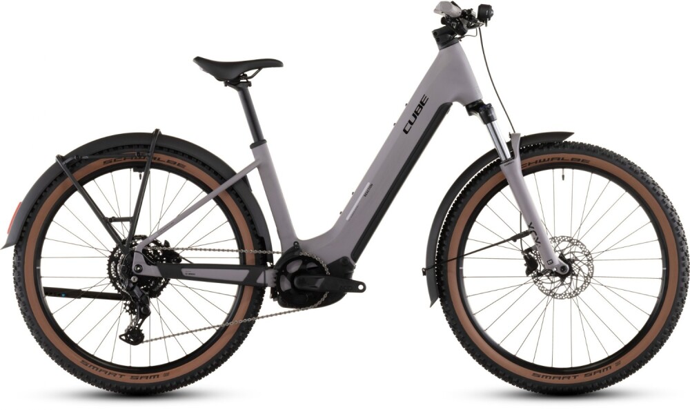 Cube - Reaction Hybrid Performance 600 FE Easy Entry (plumgrey-black)