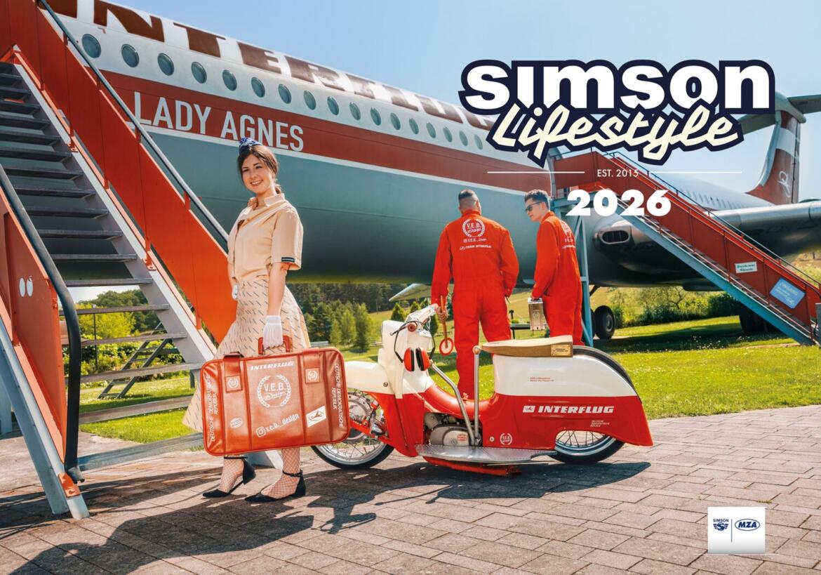Simson SIMSON Lifestyle-Kalender 2026
