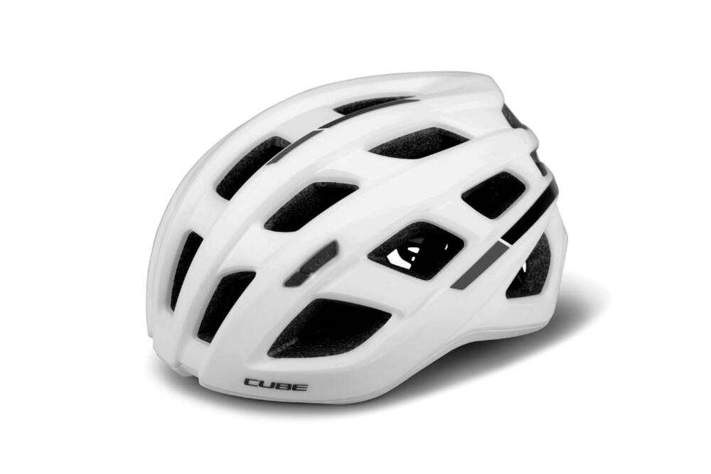 Cube - Helm ROAD RACE (white)