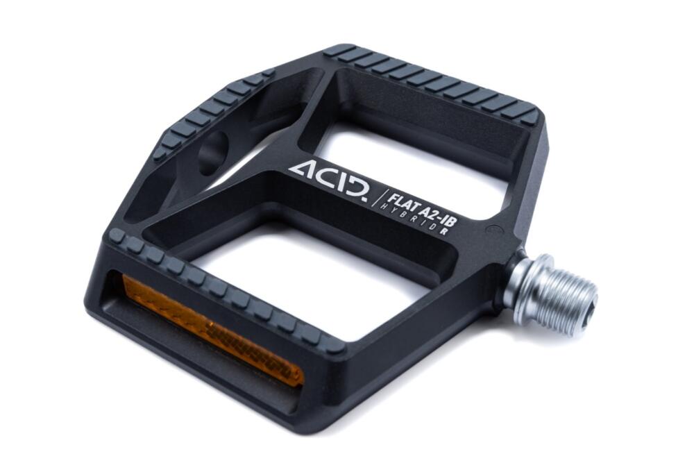 Acid - Pedale FLAT A2-IB Hybrid R (black)