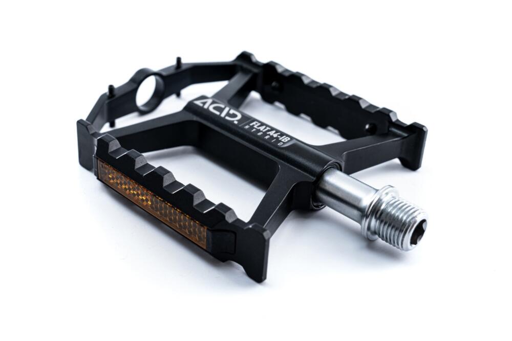 Acid - Pedale FLAT A4-IB Hybrid (black)