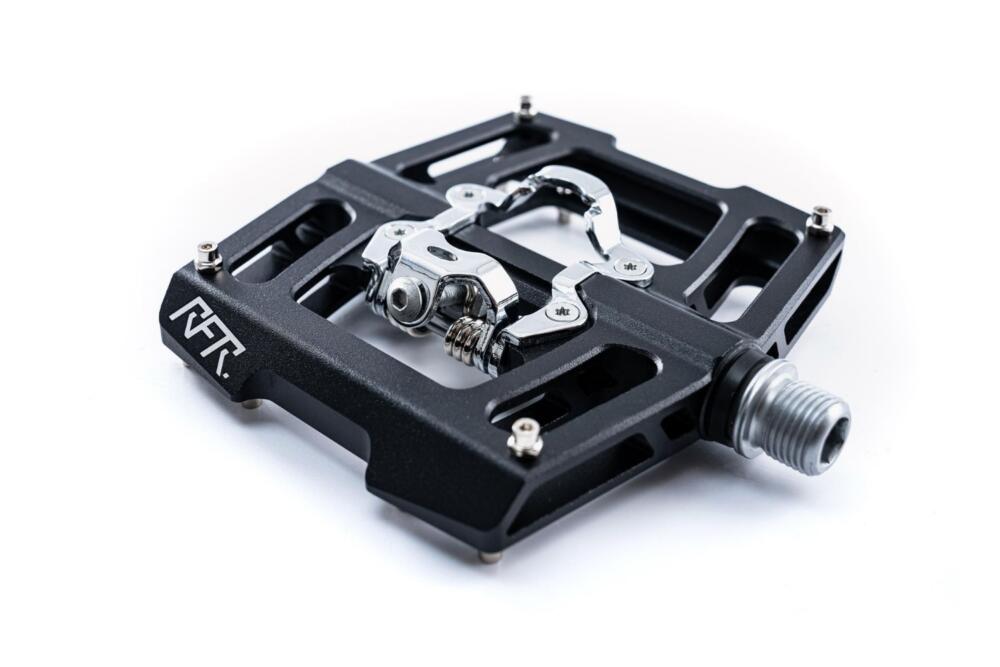 RFR Cube - Pedale SPD kompatibel Kombi Flat & Klick SL (black)