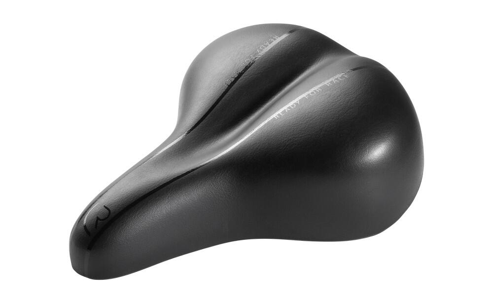 RFR Cube - Sattel D2 CITY COMFORT Elastomere US (black)