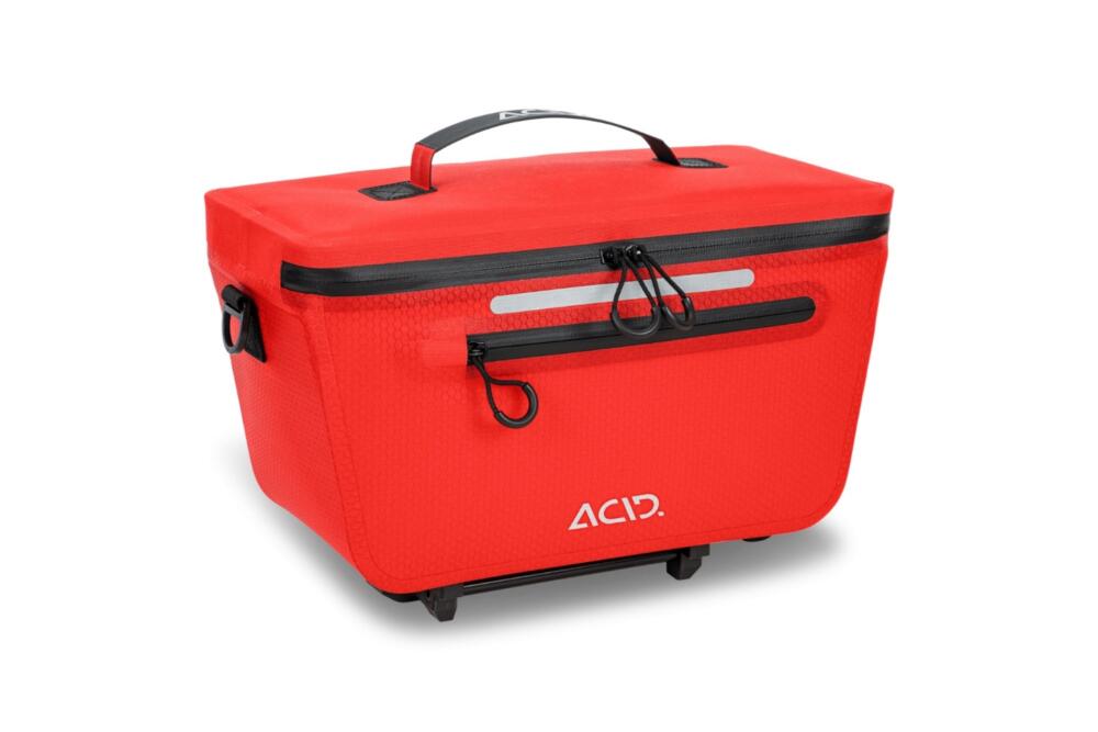 Acid - Gepäckträgertasche City 8 RILink black Trunk