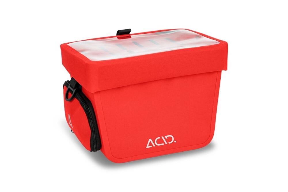 Acid - Lenkertasche PRO 7 FILink flame-black Flaschenfach