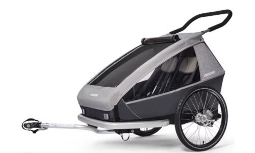 Croozer Kinderanhänger Keeke 2 Stone Grey