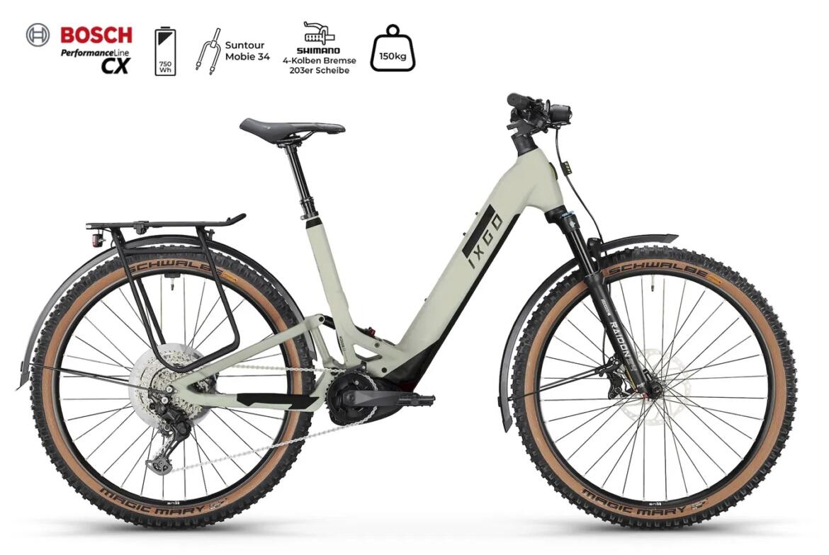 IXGO MTF-E THREE Full Suspension / frost