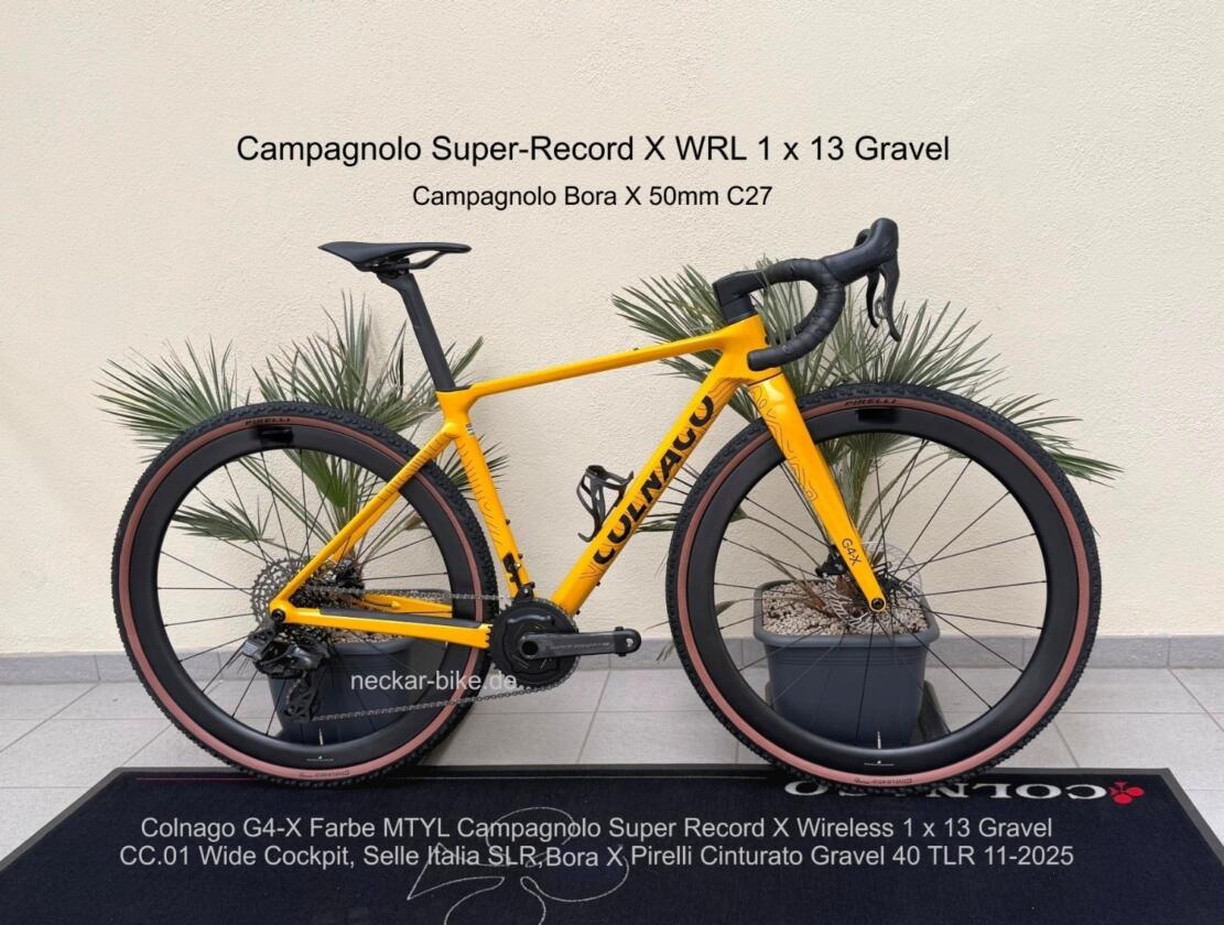 Colnago G4-X Campagnolo Super-Record X 1x13 Bora X 50mm