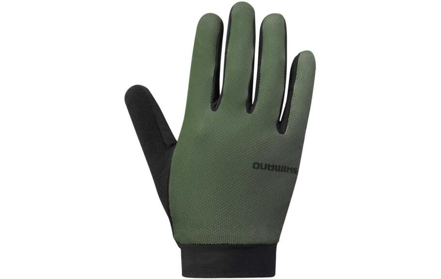 Shimano Explorer FF Gloves Khaki Größe S